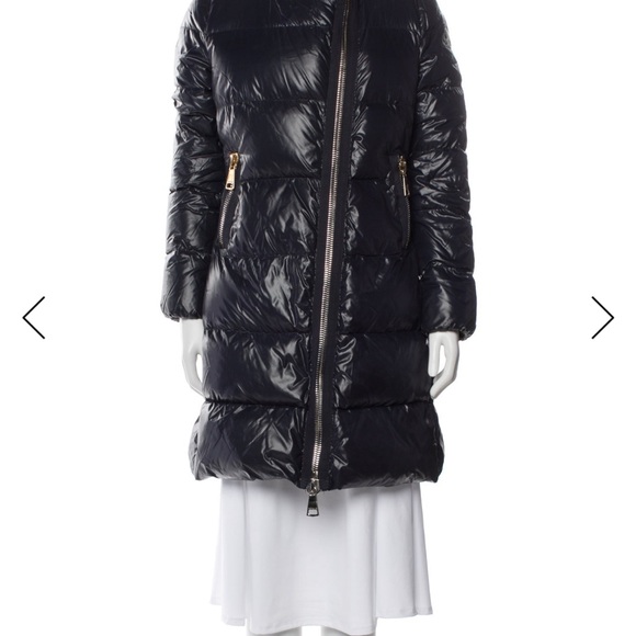 Moncler Joinville Shiny Black Puffer Jacket